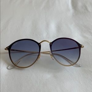 Blue-ish Hue Ray Ban Sunglasses